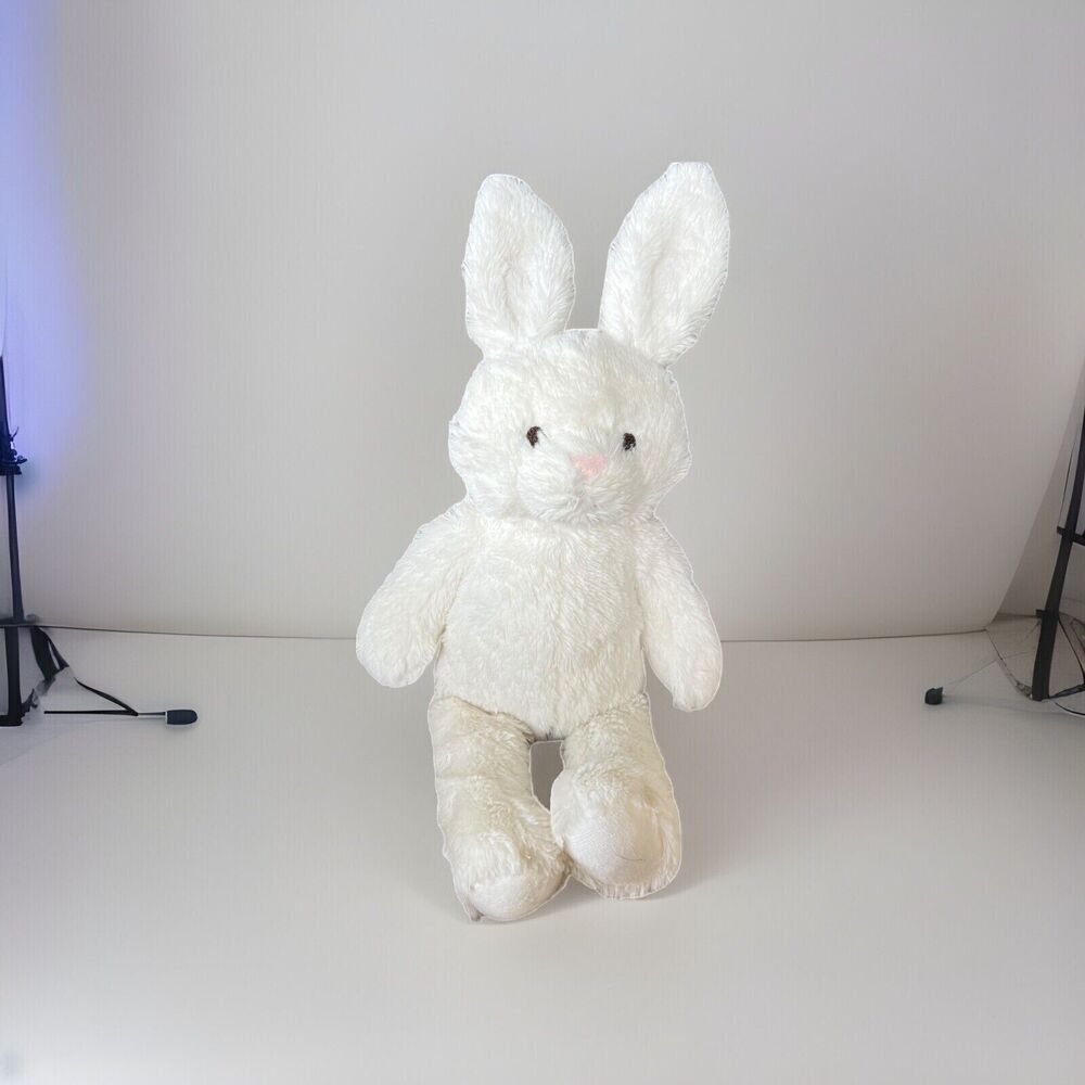 Pottery Barn Kids White‎ Bunny Rabbit Plush Easter Spring  21" Stuffed Animal
